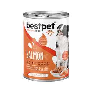 Lata BestPet Perro Salmón