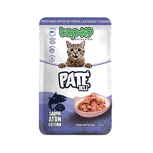 Sachet TopK9 Paté Atún con Ostión