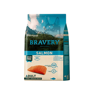 Bravery Adulto Salmón 4 kg