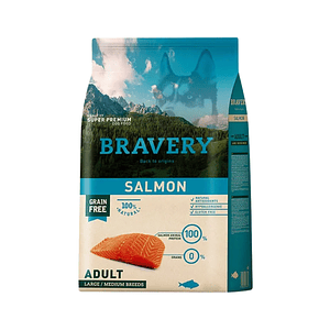 Bravery Adulto Salmón 12 kg