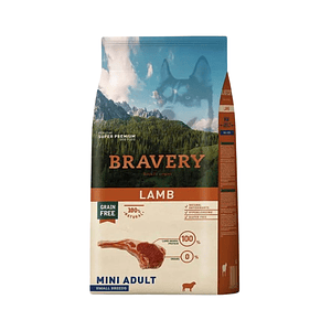 Bravery Mini Adulto Cordero 7 kg
