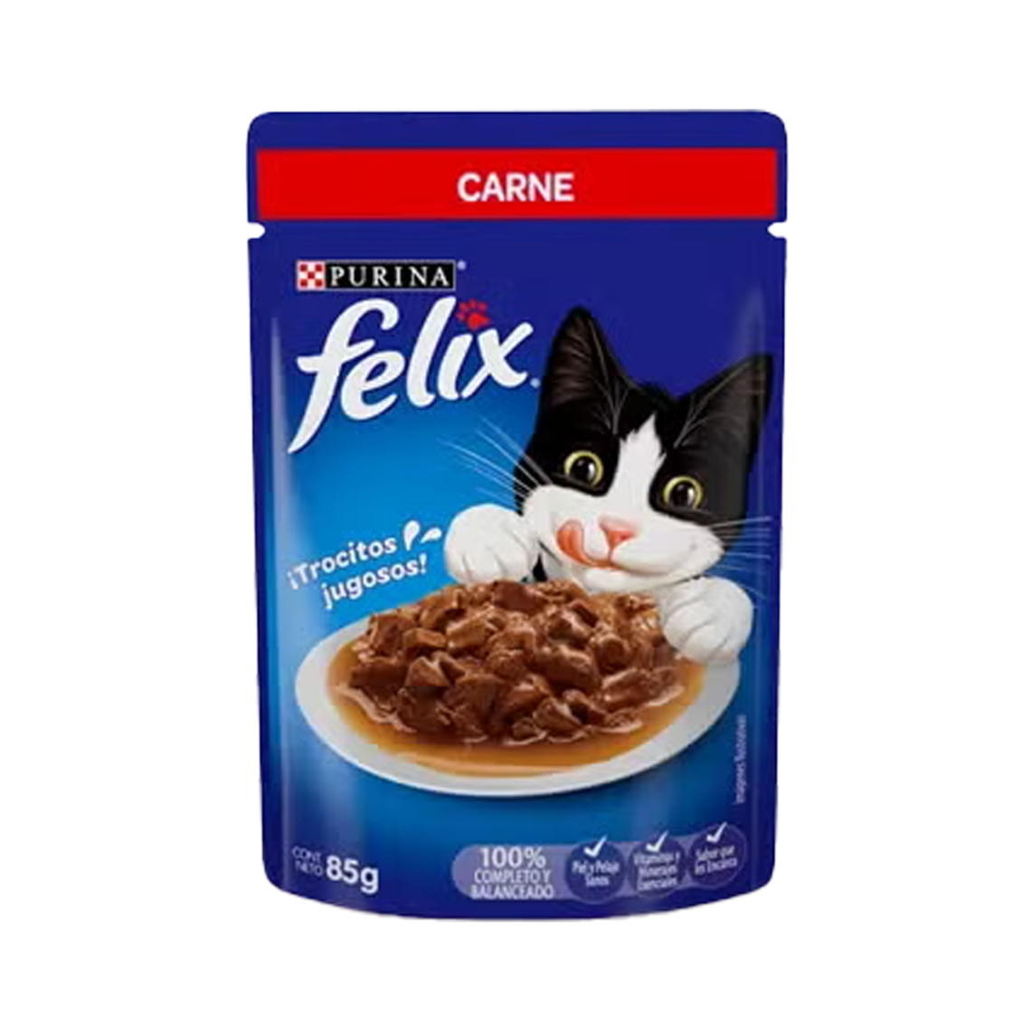 Sachet Felix Adulto Carne 1