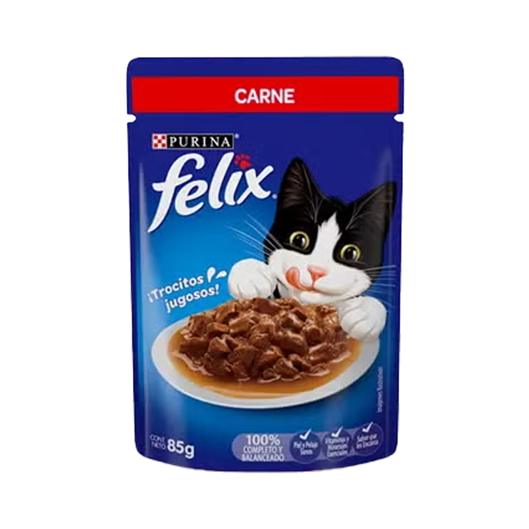 Sachet Felix Adulto Carne 1