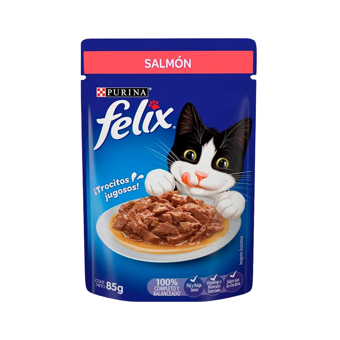 Sachet Felix Adulto Salmón 1