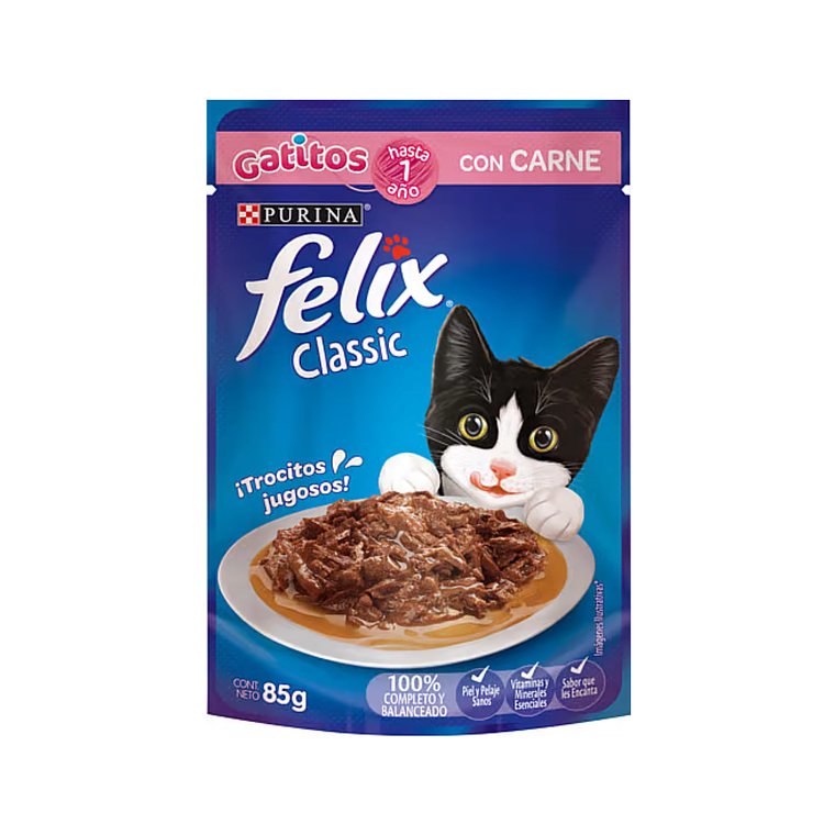 Sachet Félix Gatito Carne 1