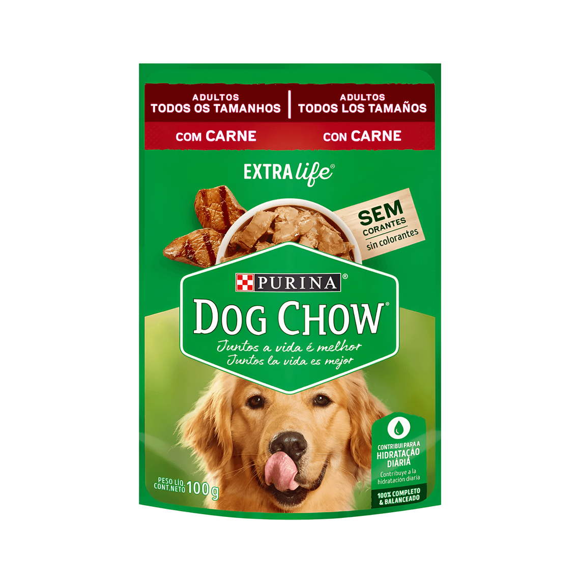 Sachet Dog Chow Adulto Carne 1