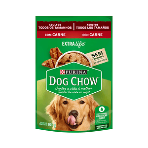 Sachet Dog Chow Adulto Carne