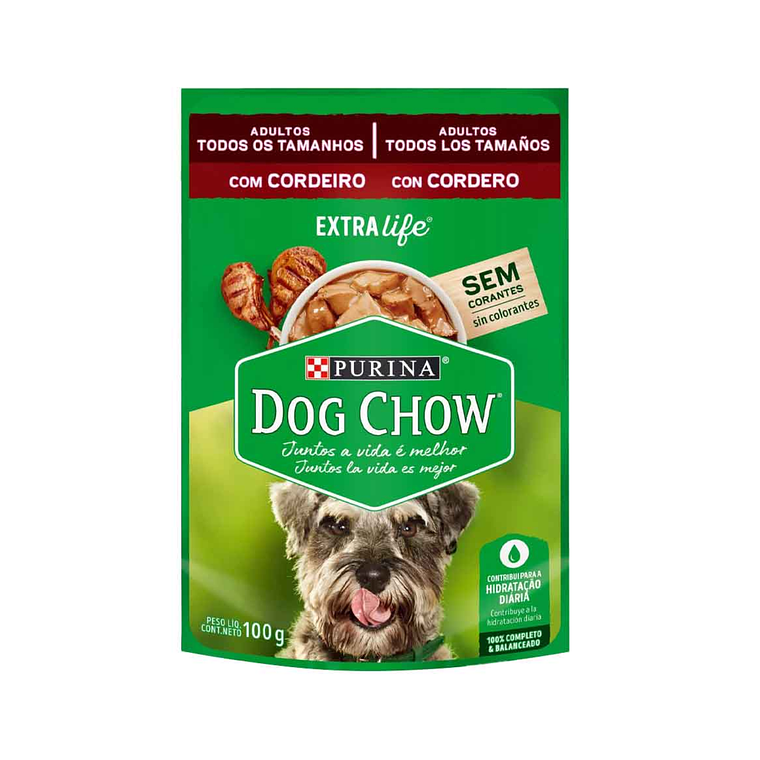Sachet Dog Chow Adulto Cordero 1