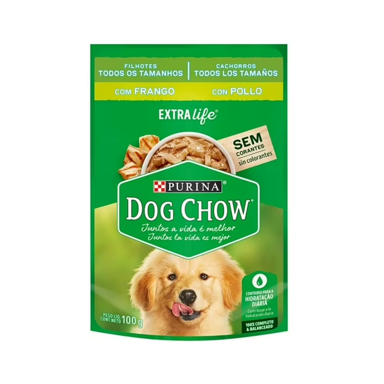 Sachet Dog Chow Cachorro Pollo 1