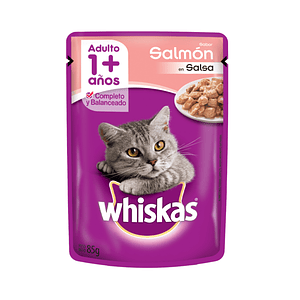 Sachet Whiskas Adulto Salmón 