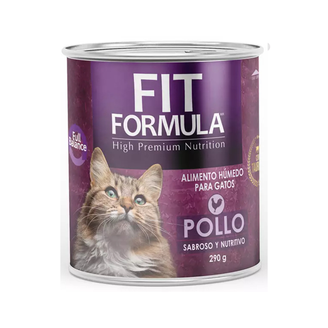 Lata Fit Formula Gato Pollo 1