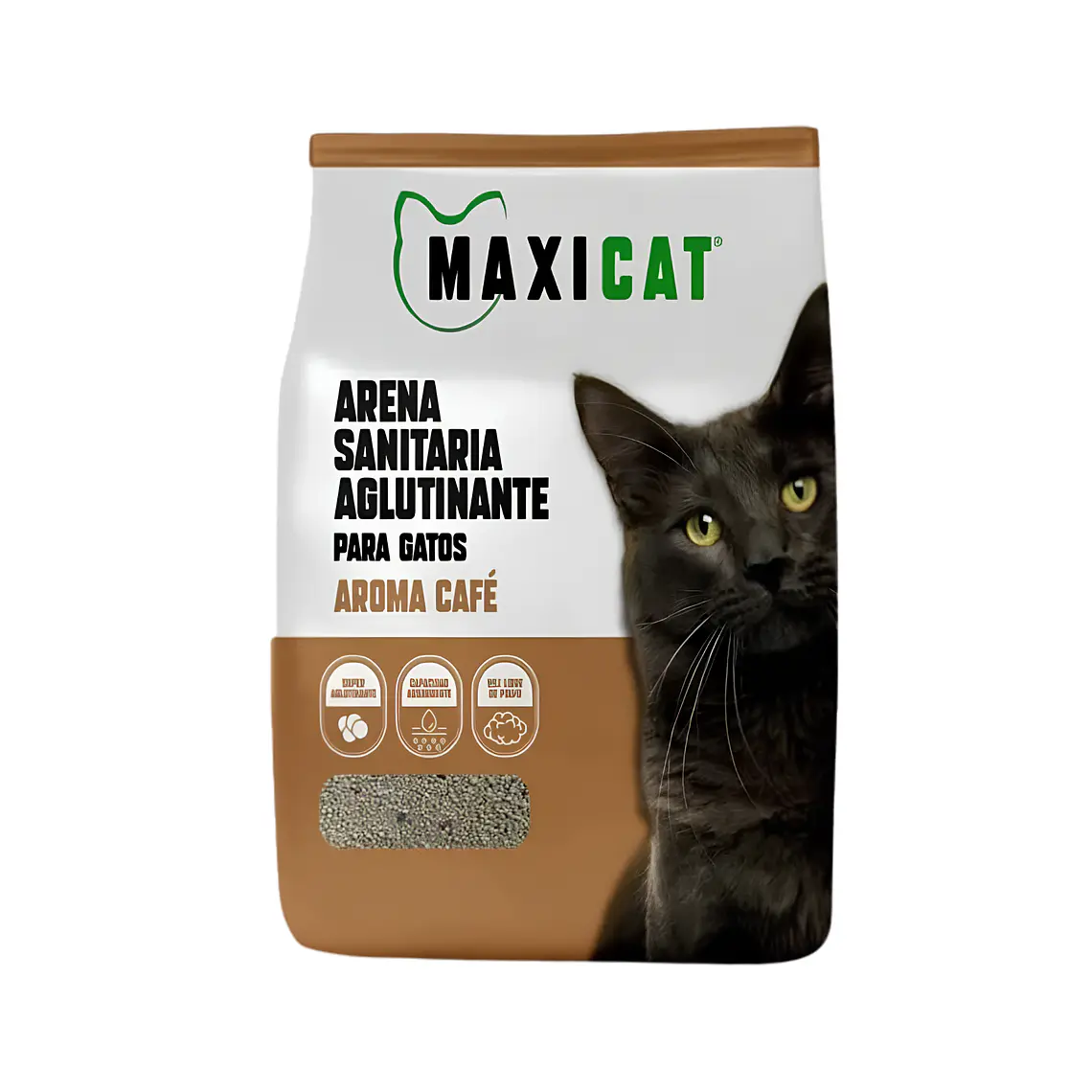 Arena Sanitaria MaxiCat Café 20 kg 1