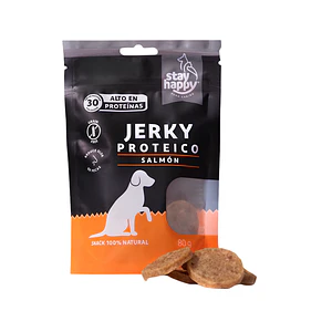 Stay Happy Jerky Proteico Salmón 80 g