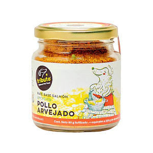 Paté Sazonador Pollo Arvejado Tributo 80 g