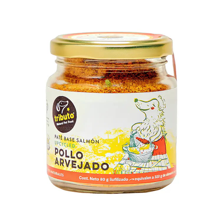 Paté Sazonador Pollo Arvejado Tributo 80 g 1