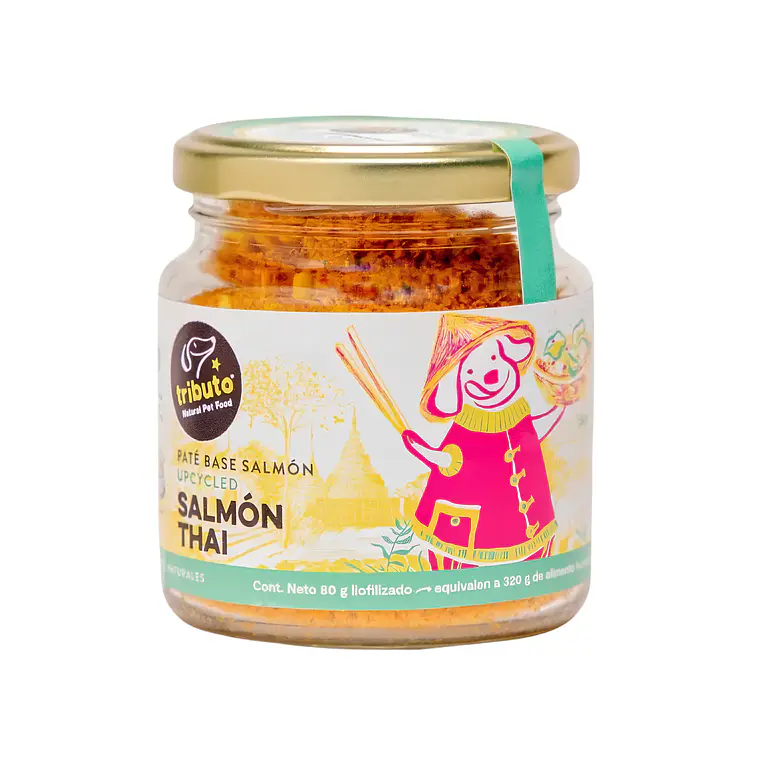 Paté Sazonador Salmón Thai Tributo 80 g 1