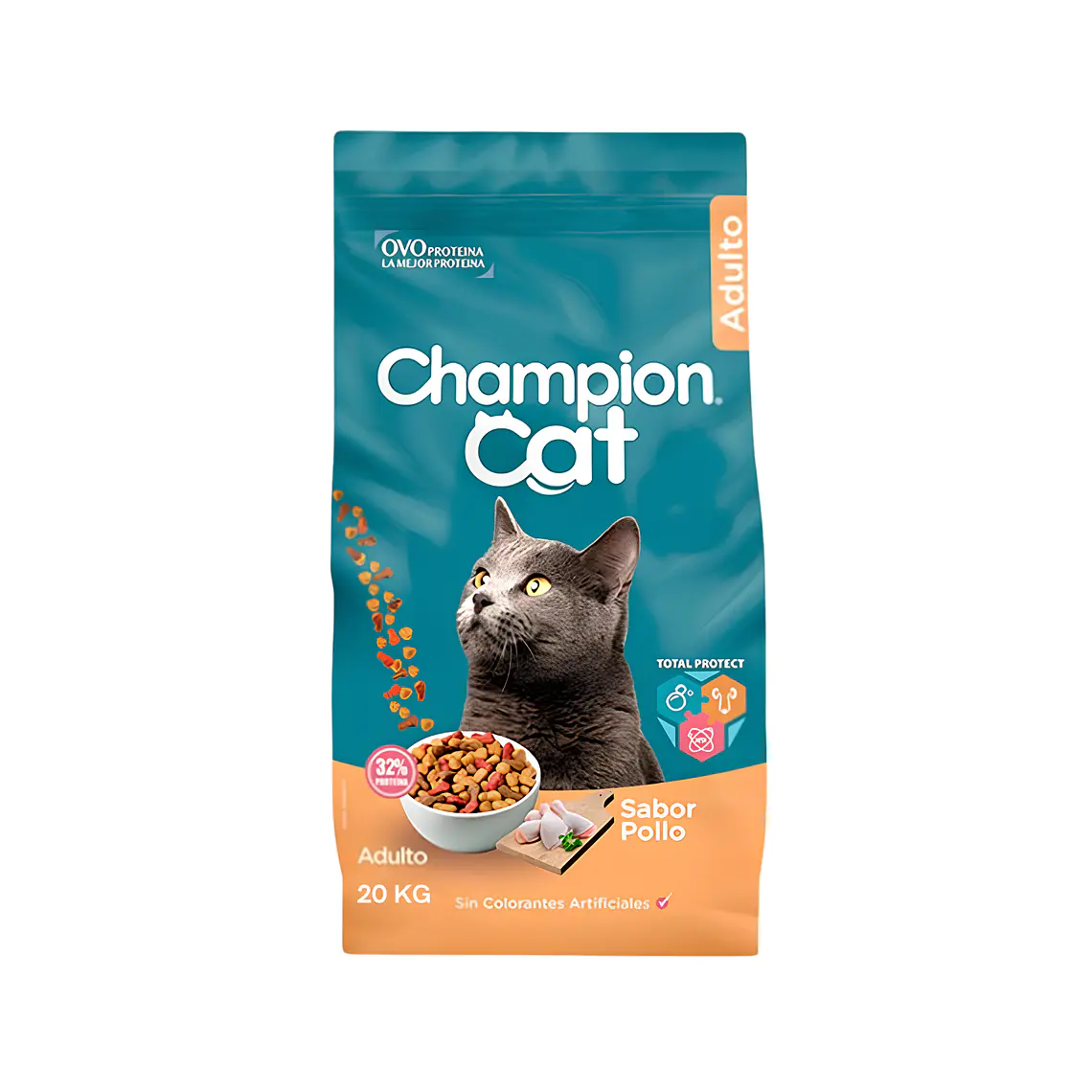 Champion Cat Adulto Pollo 20 kg 1