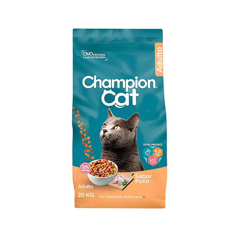 Champion Cat Adulto Pollo 20 kg 1