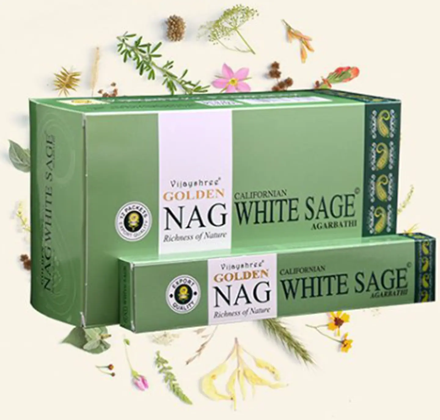 Nag Champa 15g e 16g - Incensos Varetas - Tulasi 1