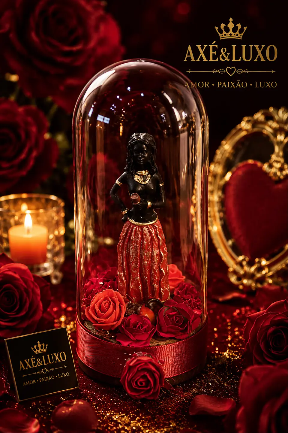 Pomba Gira - Resina 2
