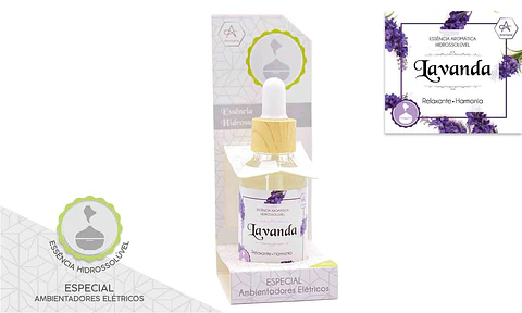 Essência Hidrossolúvel - Lavanda 30 ml
