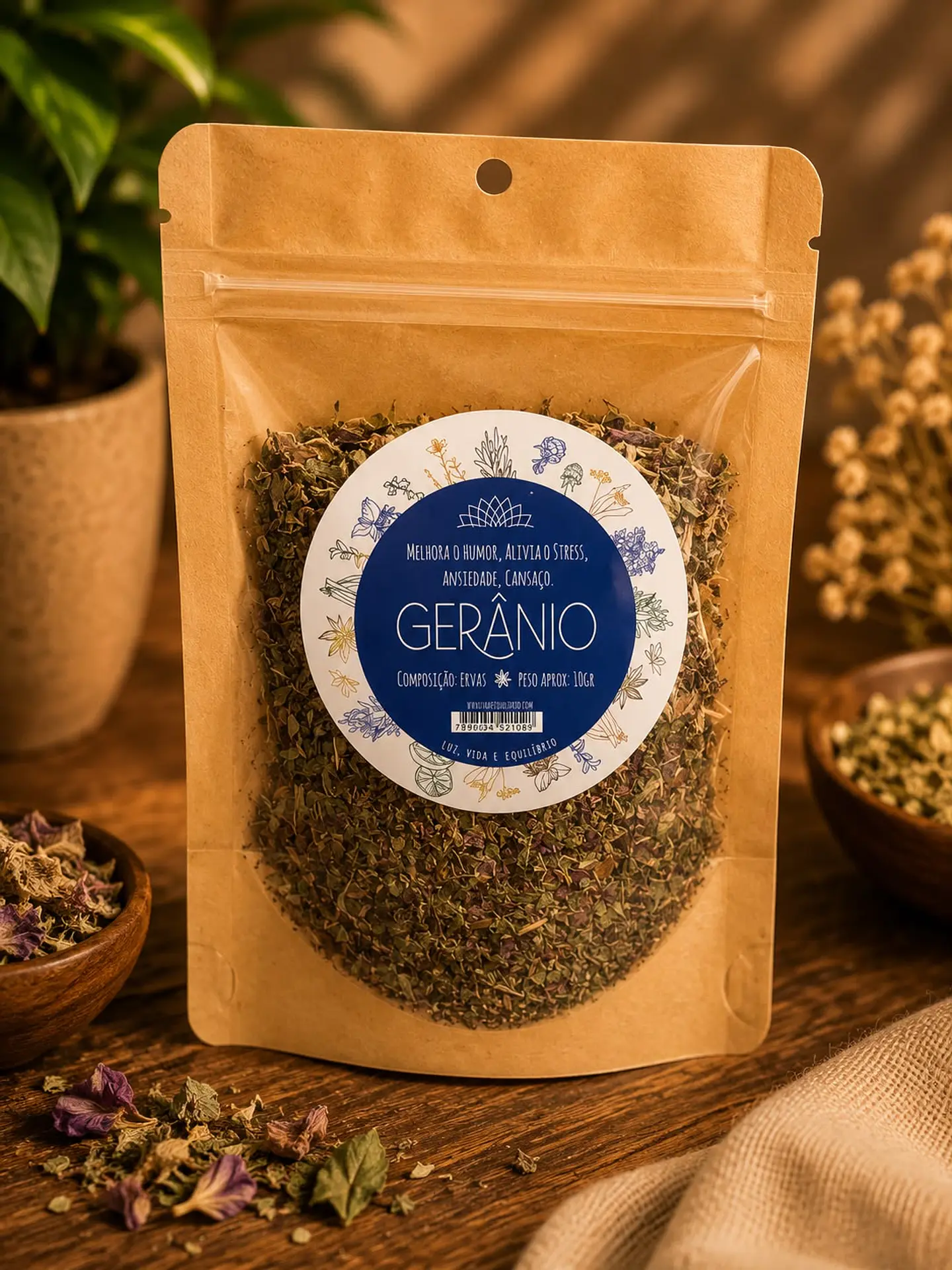 Gerânio - 10 Gr  1