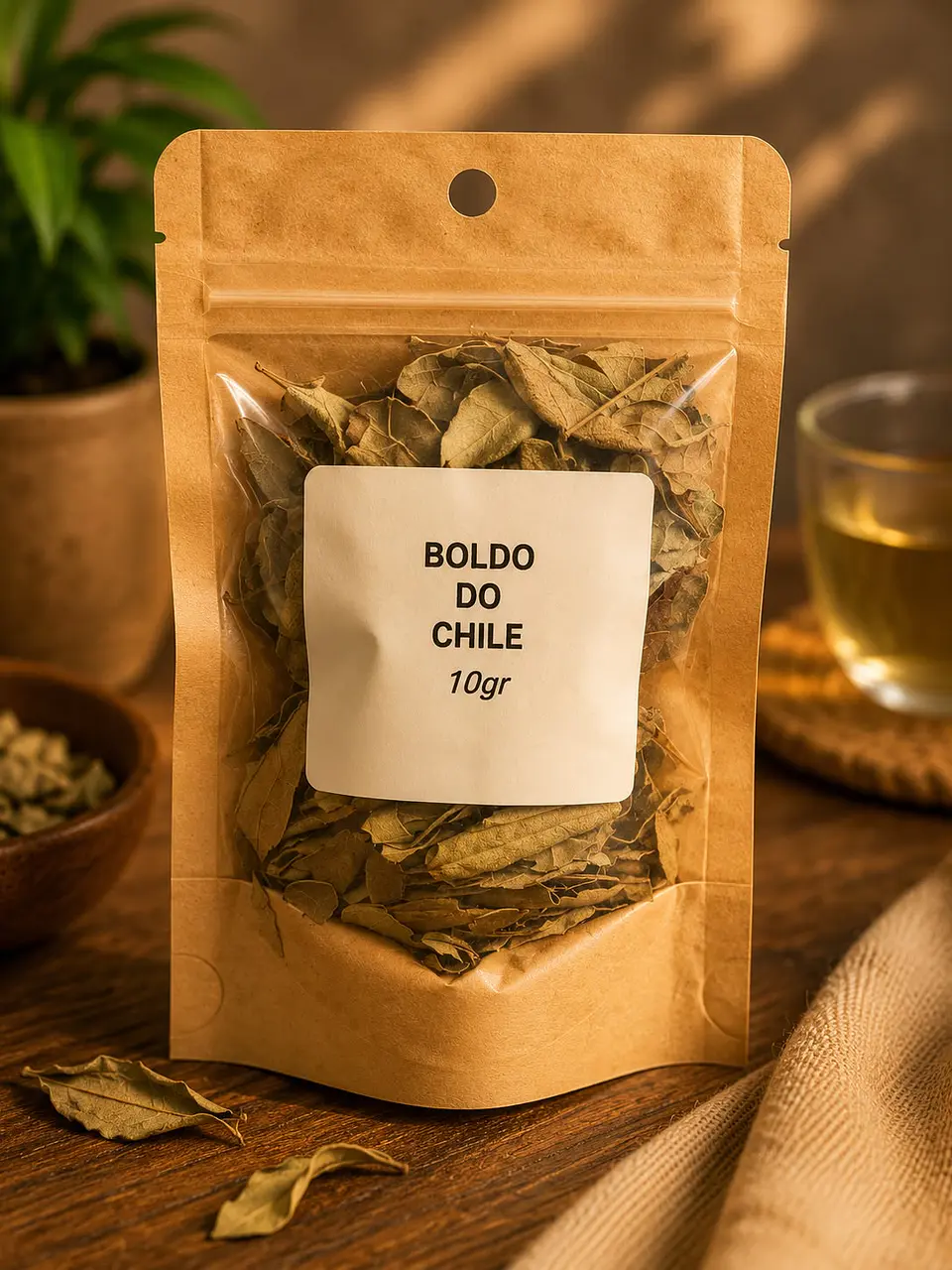 Boldo do Chile - 10 Gr 1