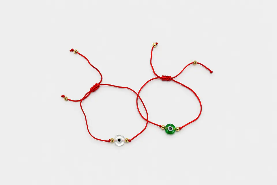 Pulseira Vermelha - Olho Turco 1