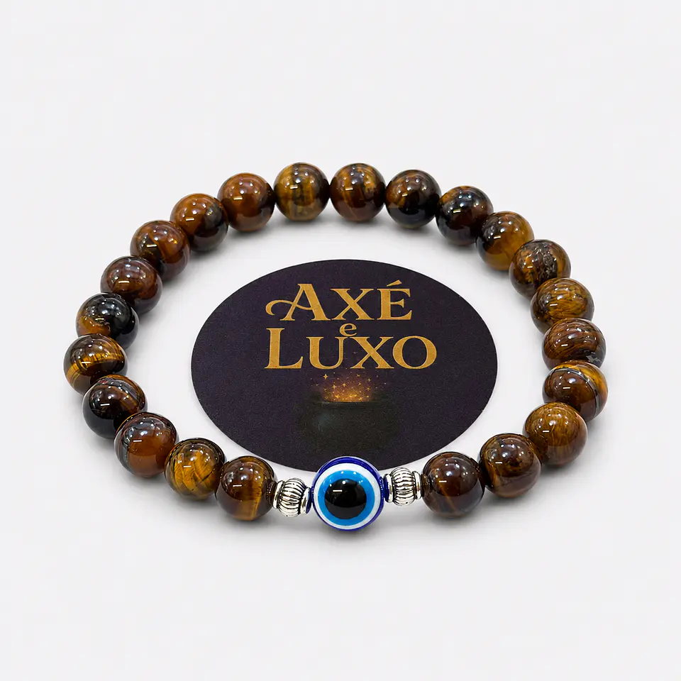 Pulseira - Olho de Tigre 3