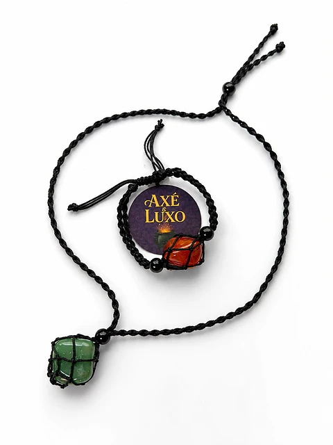 Pulseira e Colar - Rendição