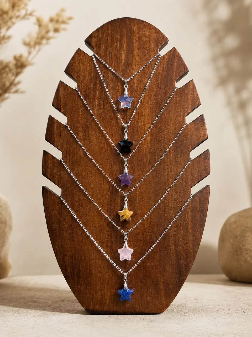 Colar com Pin. Estrela 1