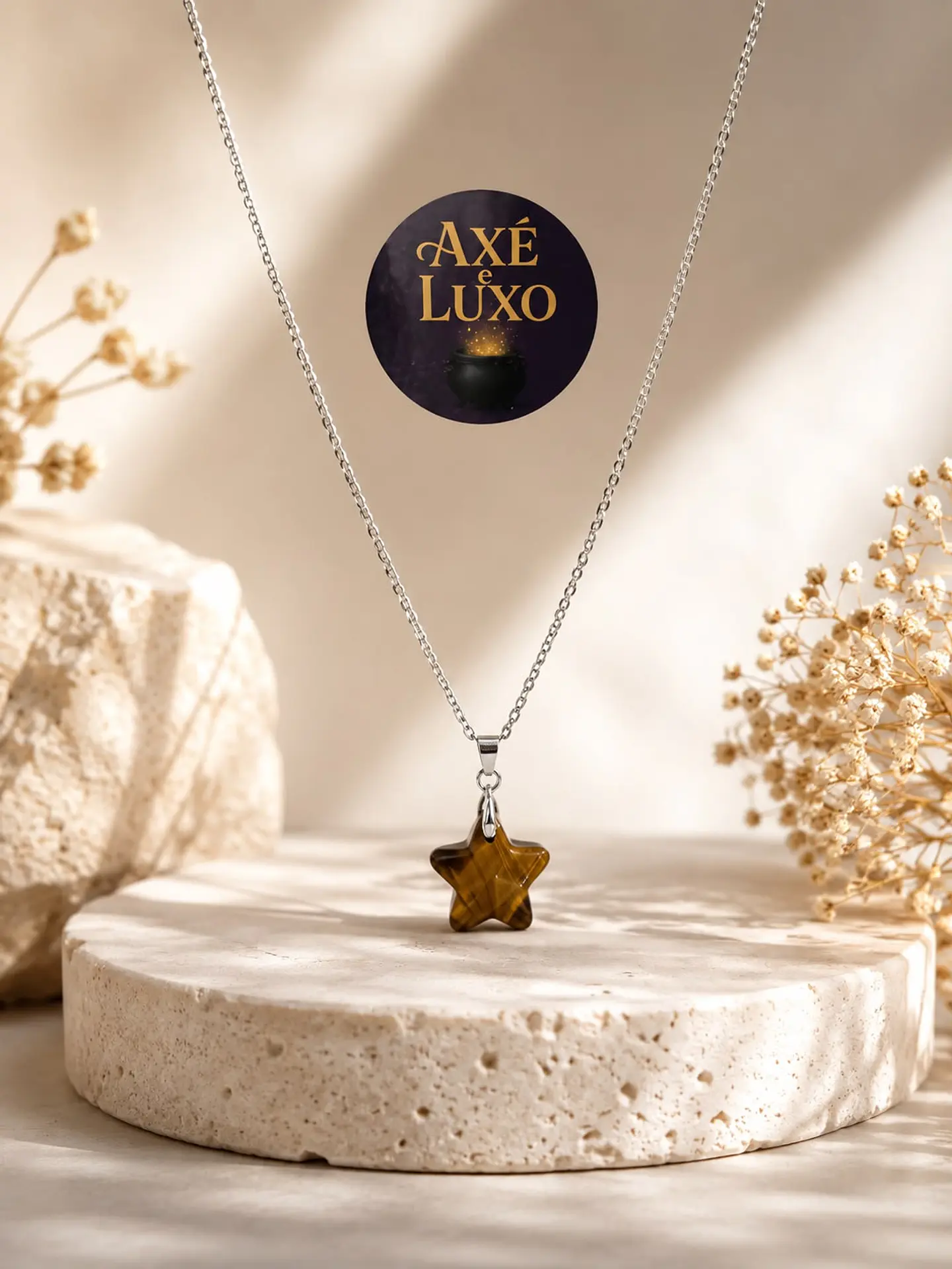 Colar com Pin. Estrela 6