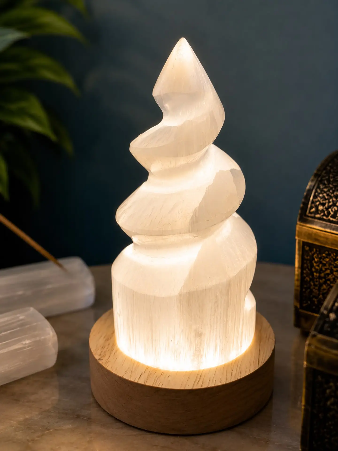 Catedral Espiral 10cm - Selenita 2