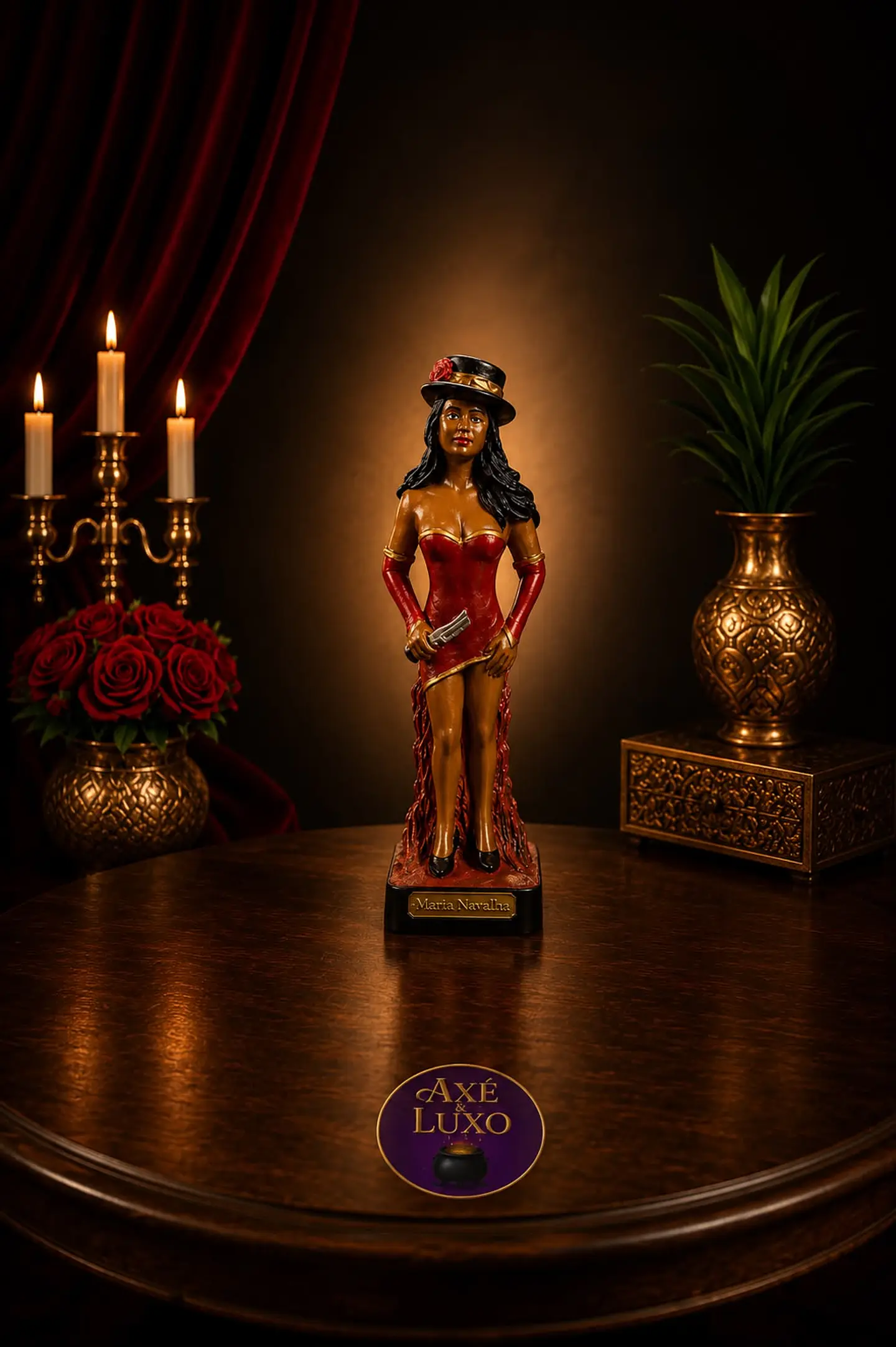 Pomba Gira Maria Navalha - Imagens Bahia  1