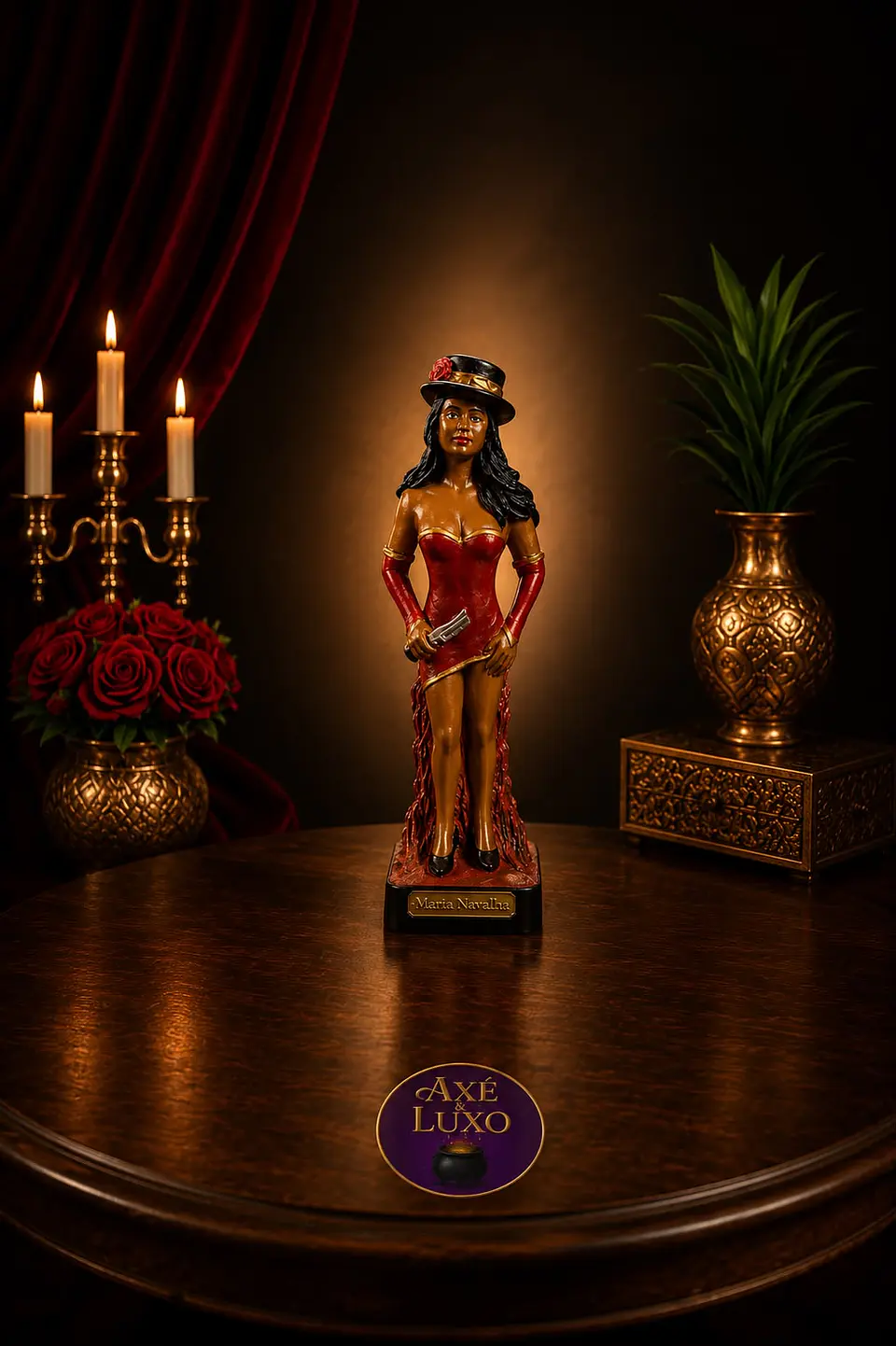 Pomba Gira Maria Navalha - Imagens Bahia  1