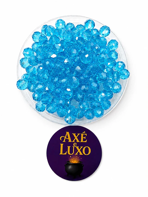 Missanga Cristal 30g - Transparente