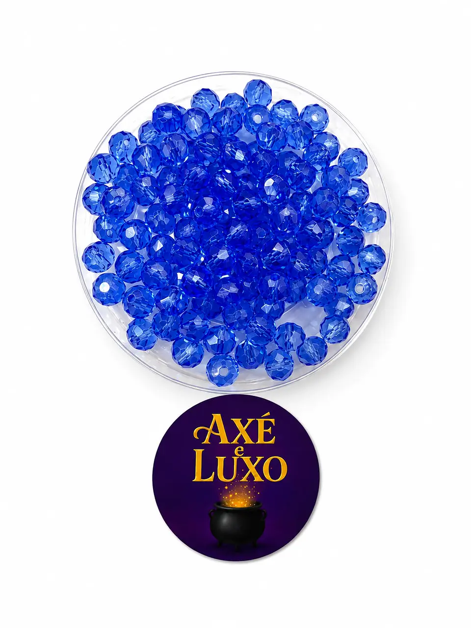Missanga Cristal 30g - Transparente 3