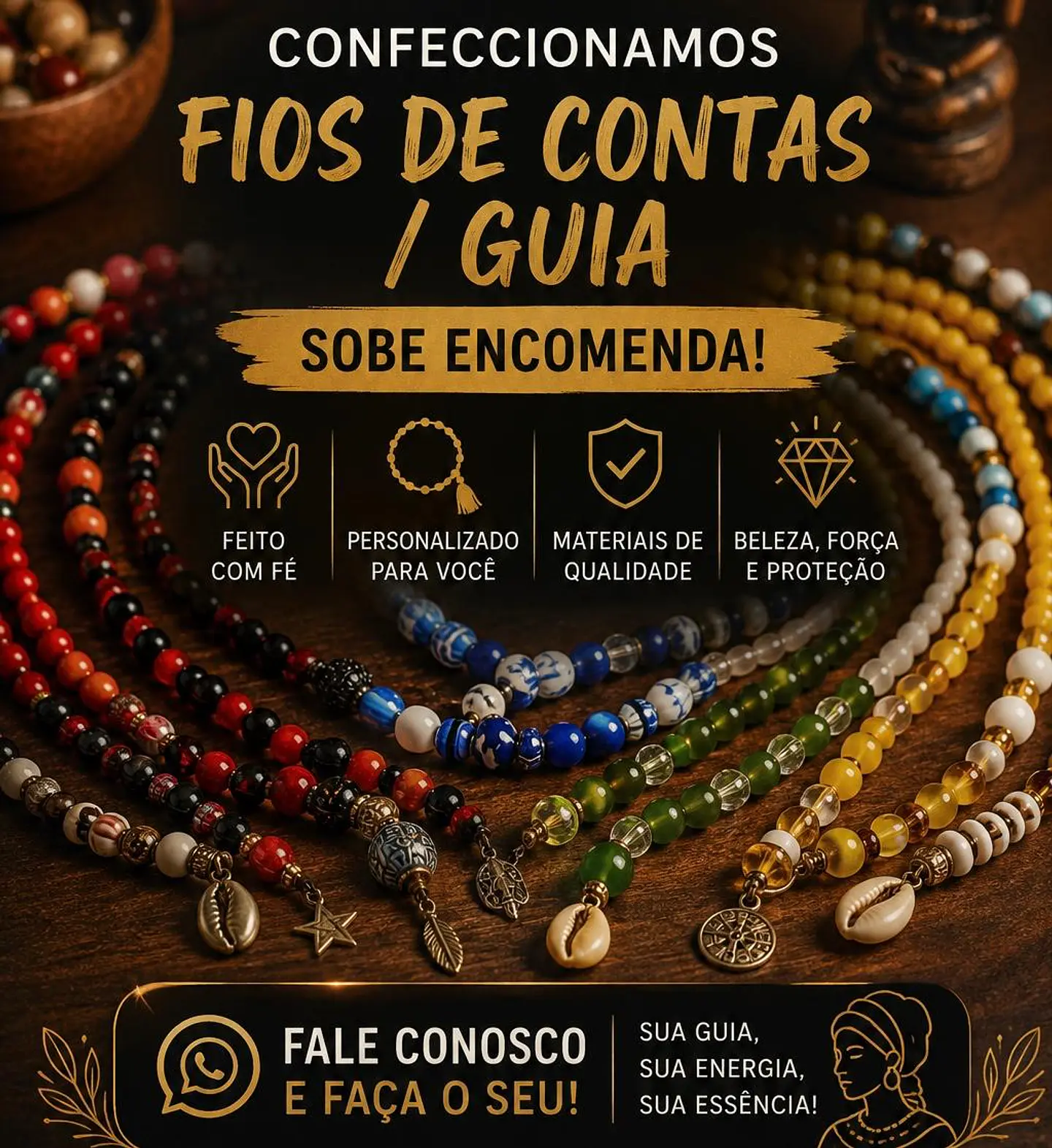 Encomendas de Brajás ou Fios Personalizados 1