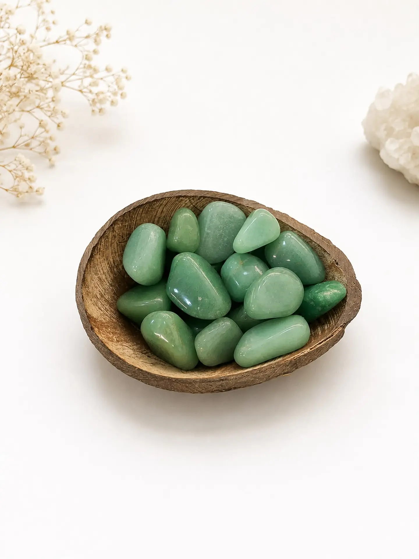 Quartzo Rolado - Verde 1
