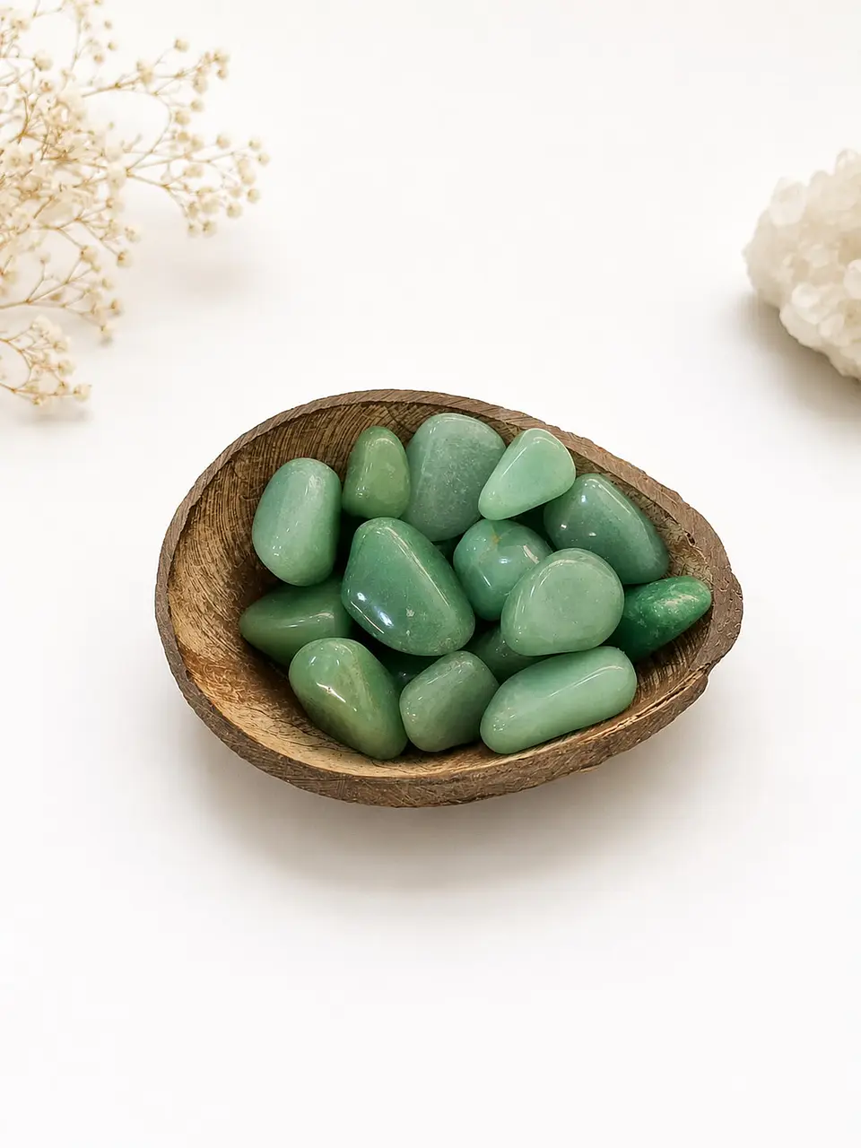 Quartzo Rolado - Verde 1