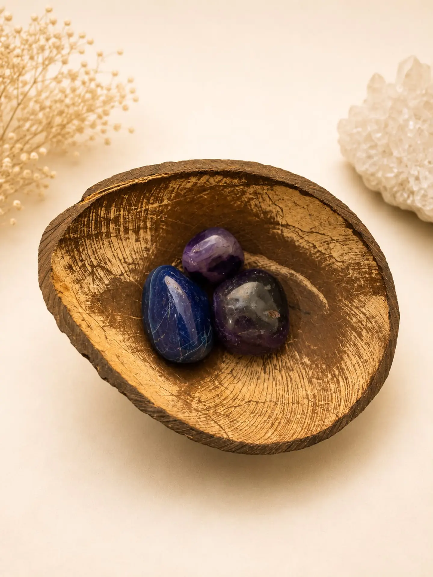 Quartzo Rolado - Ágata Roxa 1