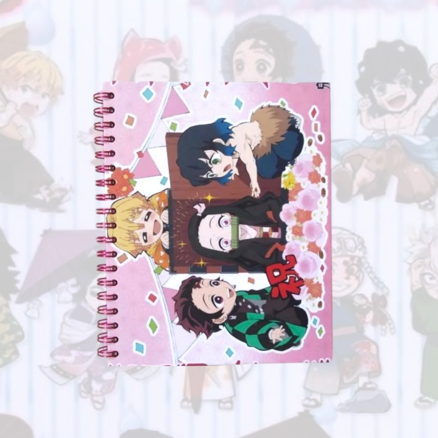 Cuaderno Kimetsu no Yaiba - Chibis 4