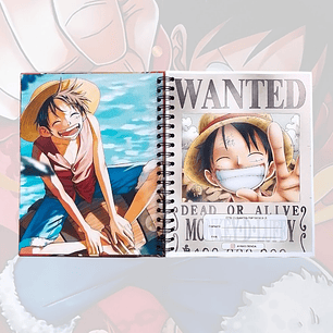 Cuaderno One Piece - Luffy