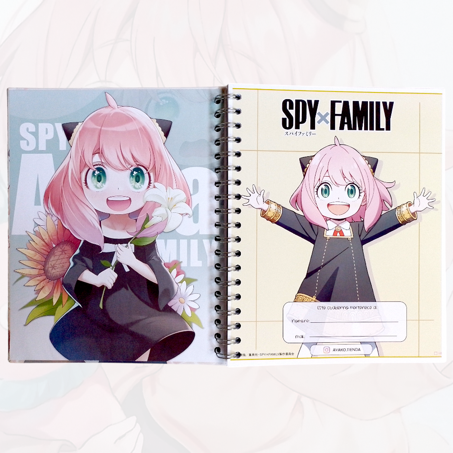 Cuaderno Spy Family - Anya 2