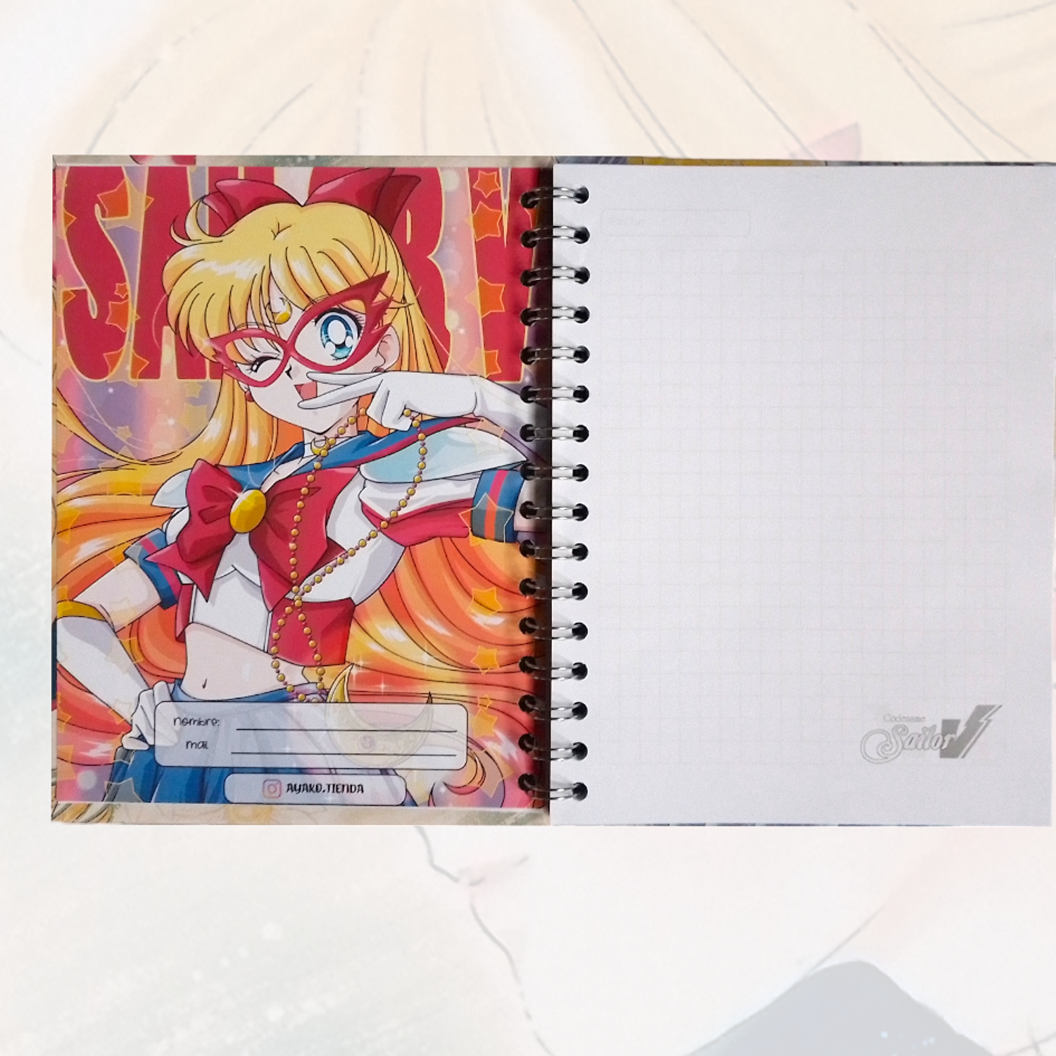 Libreta Sailor V  2