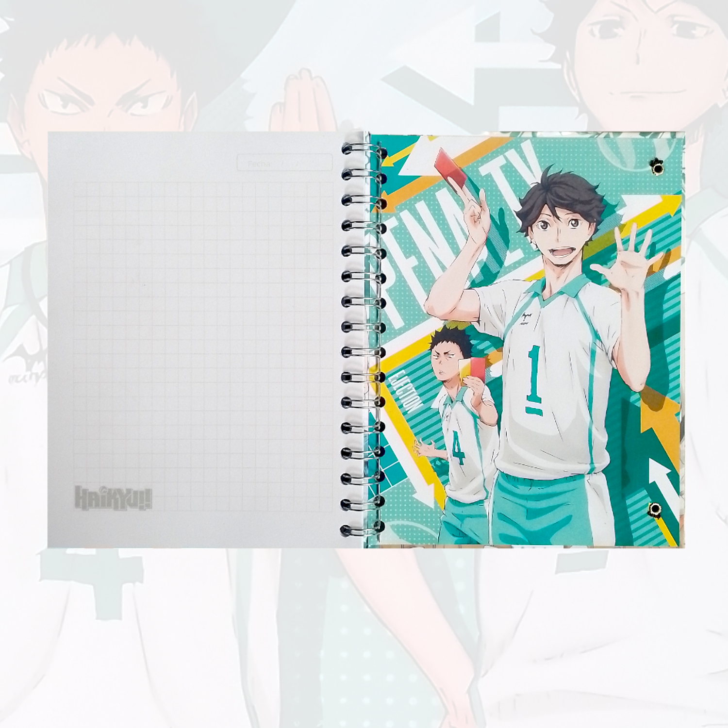 Libreta Haikyu / Oikawa e Iwaizumi 3