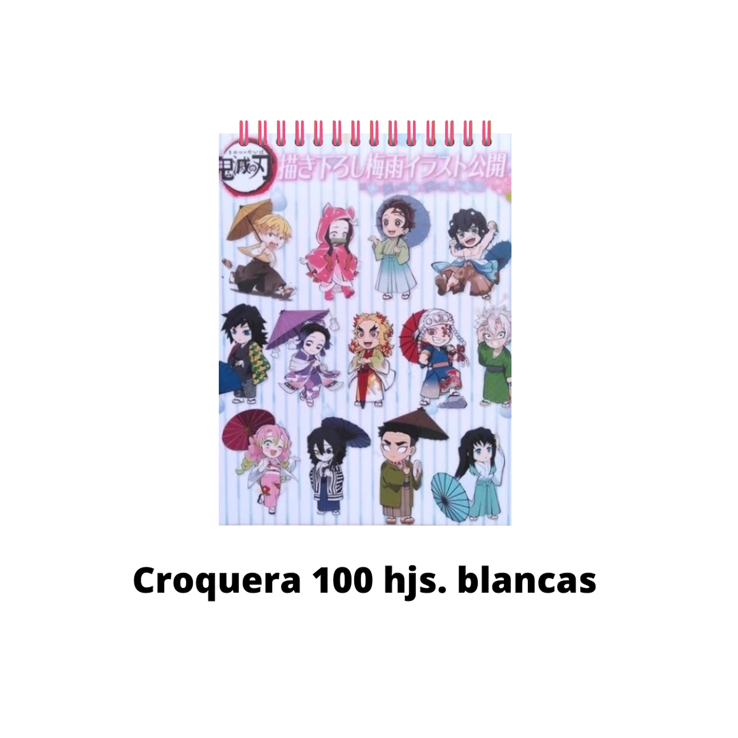 Cuaderno Kimetsu no Yaiba (Demon Slayer) - Chibis 5