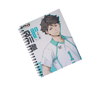 Cuaderno Haikyu - Oikawa