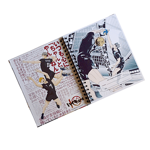 Cuaderno Haikyu - Hermanos Miya
