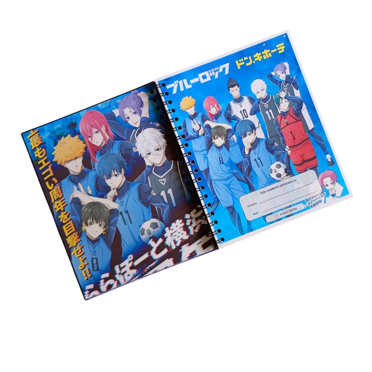 Cuaderno Blue Lock  2